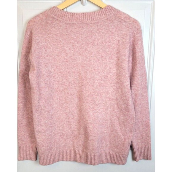 LOFT Cat Mama Sweater Size S Pink Animal Lover Crewneck Pullover - Picture 7 of 7